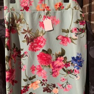 Floral Women's Skirt